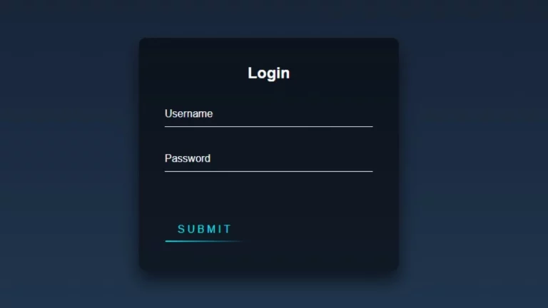 How to create an animated Login Form using HTML & CSS Coding tutorial