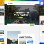Complete Responsive Tour and Travel Website Template Design Free Download using HTML CSS JavaScript Bootstrap