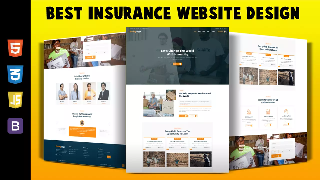 Best Insurance Website Design Templates -Free Website Create